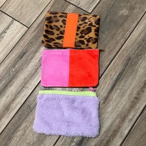 Set of 3 Cosmetic pouches